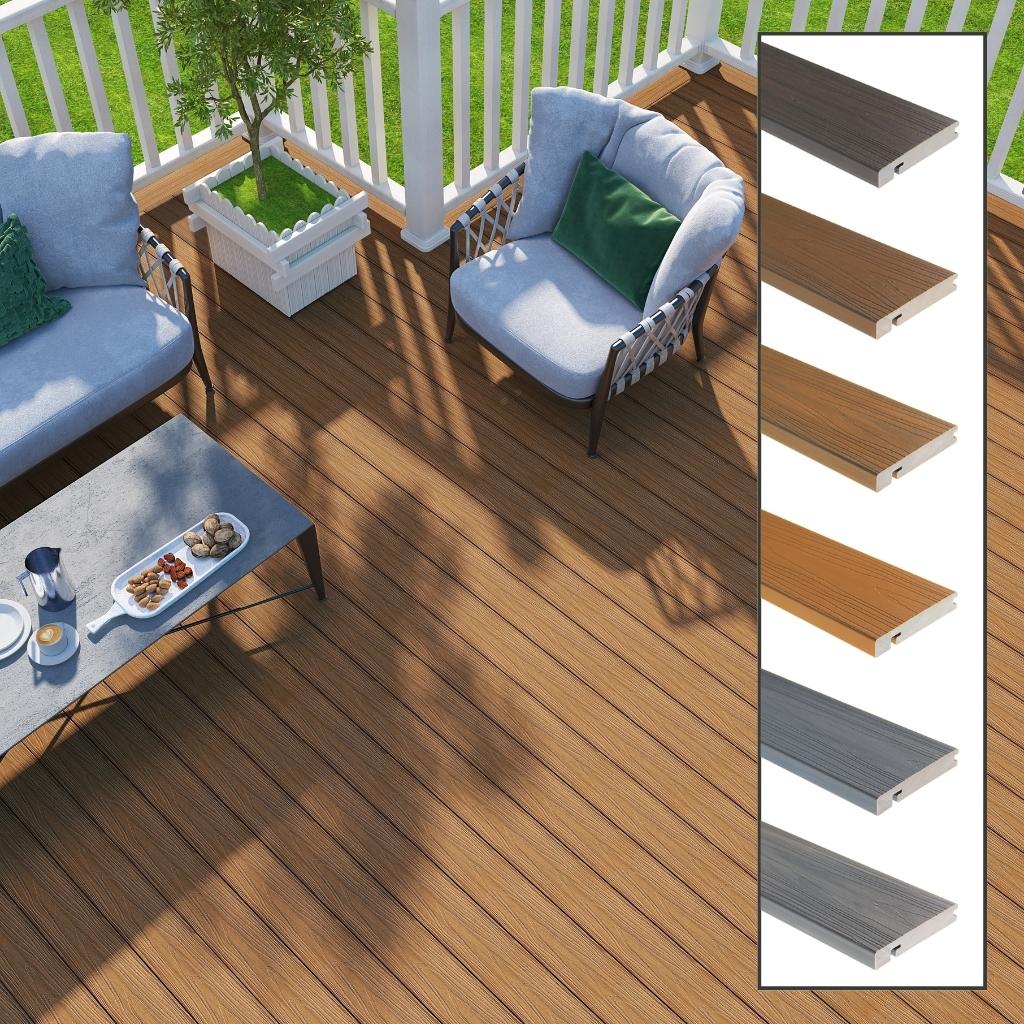 Composite Decking - Brown 140 x 25 x 5.4m